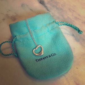 Tiffany & Co Open Heart Pendant